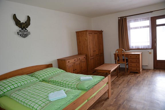 Čtyřlůžkový pokoj