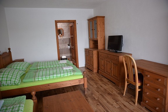 Třílůžkové pokoje